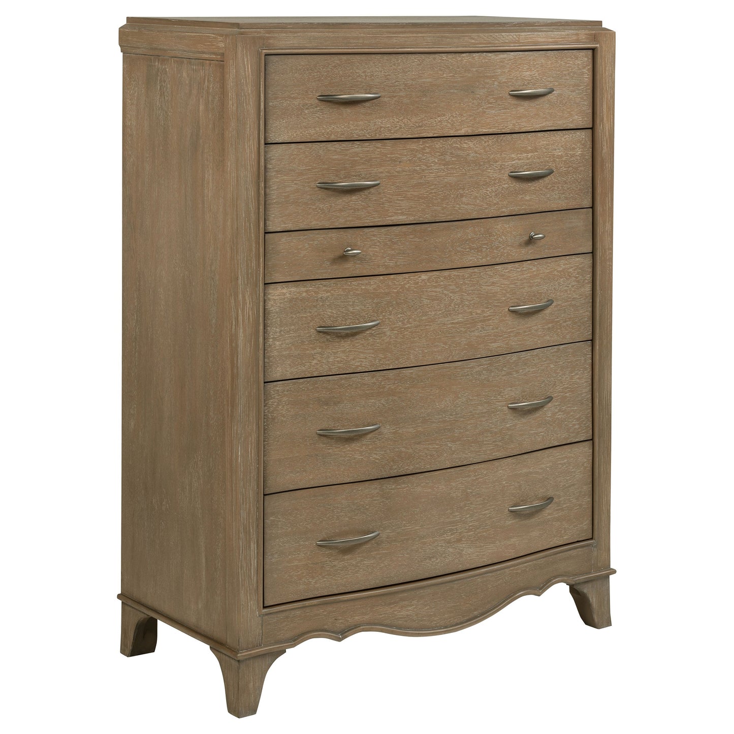 Revello 6-drawer Bedroom Chest of Drawers Washed Mango