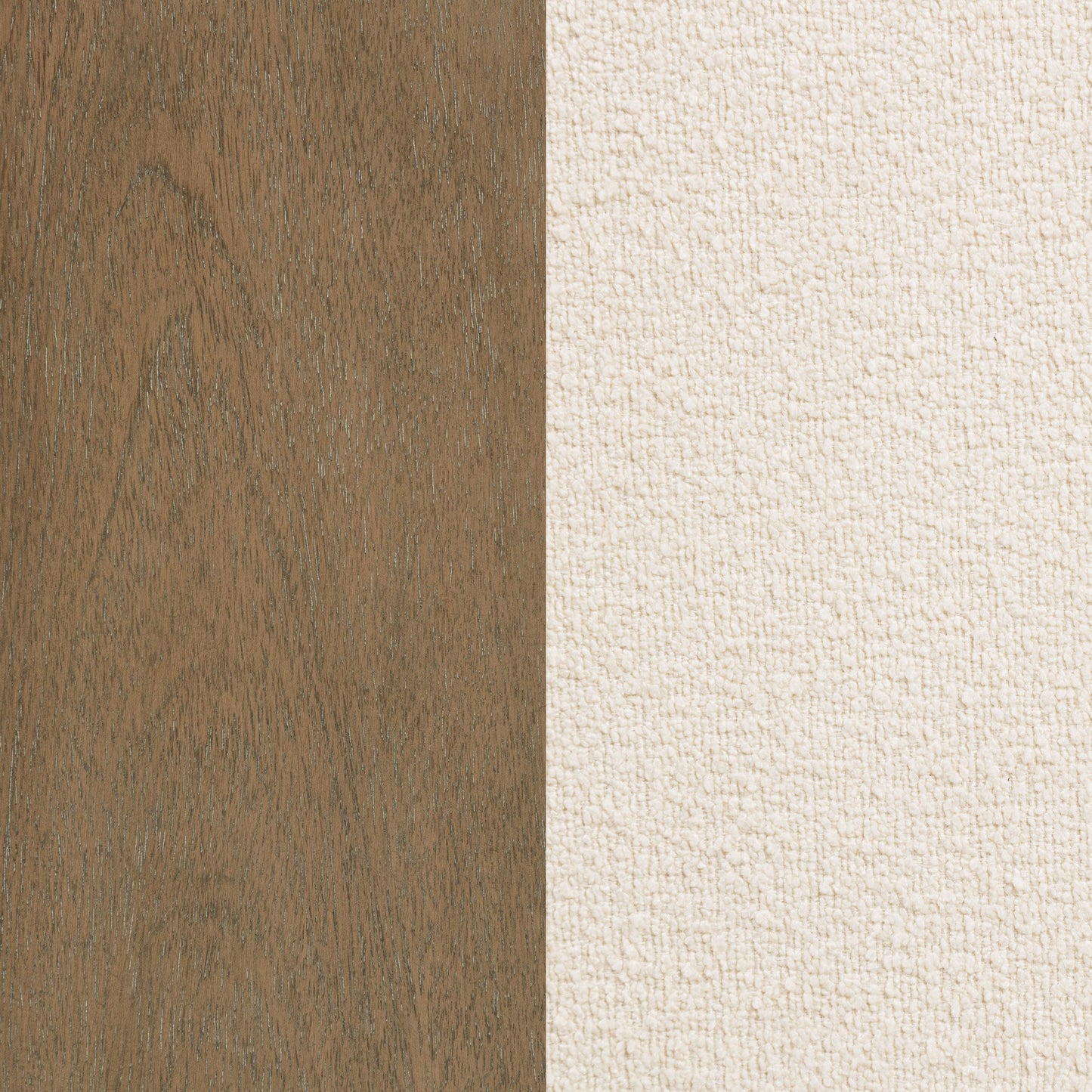 Banco auxiliar de cama tapizado Revello en mango lavado