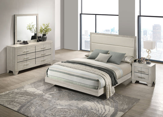 Trenton  Bedroom Set Rustic Cream