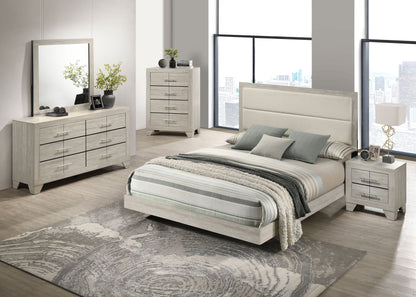 Trenton  Bedroom Set Rustic Cream