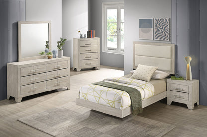 Trenton  Bedroom Set Rustic Cream