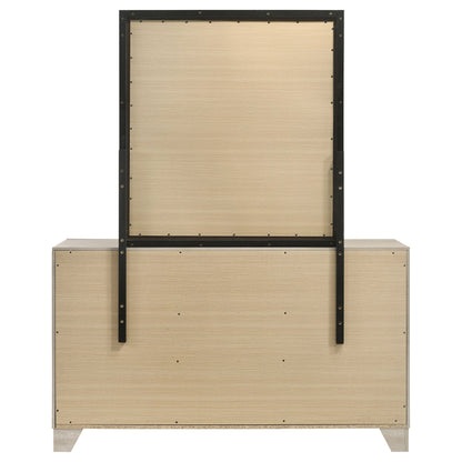 Trenton 6-drawer Bedroom Dresser Rustic Cream