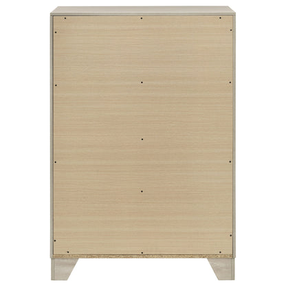 Trenton 4-drawer Bedroom Chest of Drawers Rustic Cream