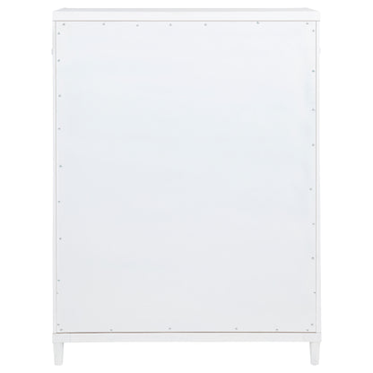 Gracemont 5-drawer Bedroom Chest of Drawers White