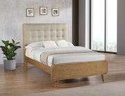 Robyn Wood  Platform Bed Dark Walnut