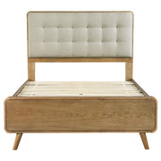 Robyn Wood  Platform Bed Dark Walnut