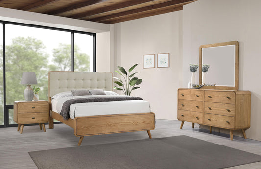 Robyn  Bedroom Set Dark Walnut