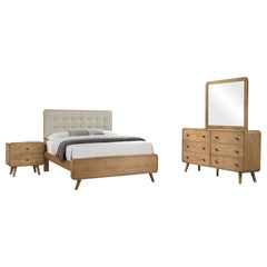 Robyn  Bedroom Set Dark Walnut