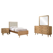Robyn  Bedroom Set Dark Walnut