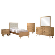 Robyn  Bedroom Set Dark Walnut