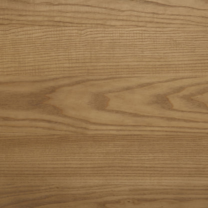 Cama de plataforma Robyn Wood en nogal oscuro