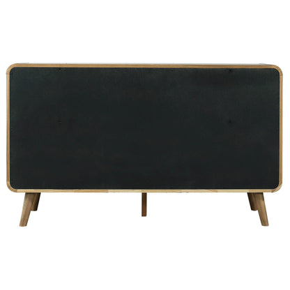 Robyn 6-drawer Bedroom Dresser and Mirror Light Ash