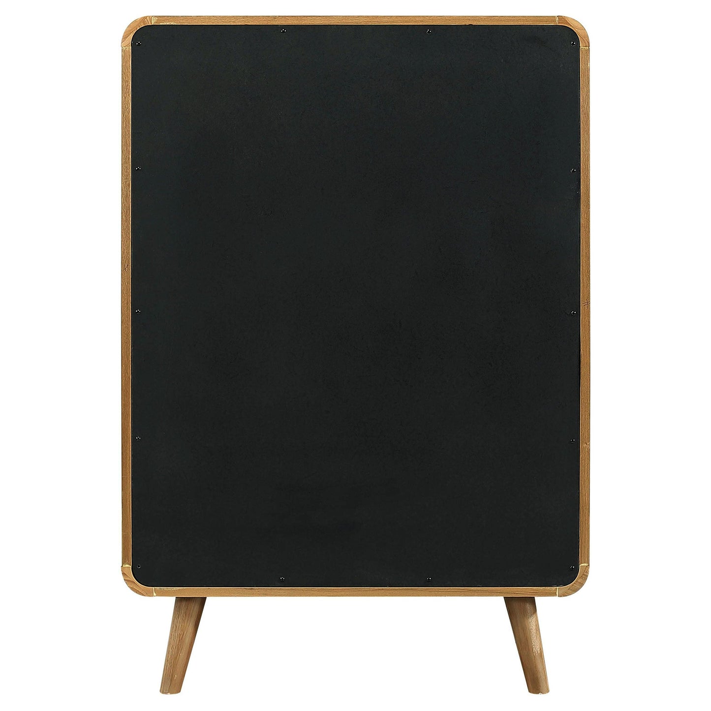 Cómoda de dormitorio Robyn de 5 cajones en nogal oscuro