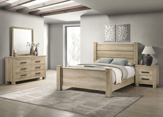 Oakglen  Bedroom Set Weathered Oak