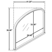 Lucaire Arched Dresser Mirror Sandstone