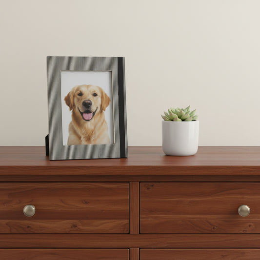 Lines Resin Photo Frame