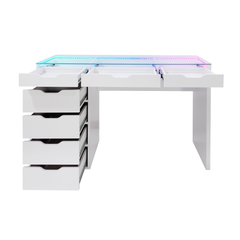 SlayStation® Kendall Vanity Table w/ RGB Light