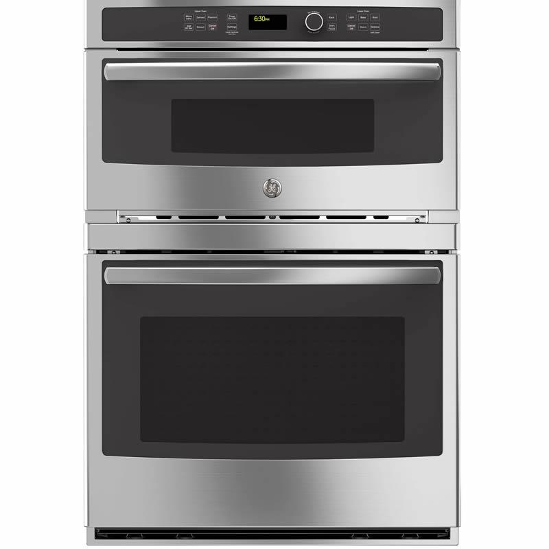  GE 30-inch, 5 cu. ft. Built-in Combination Wall Oven JT3800SHSS IMAGE 1