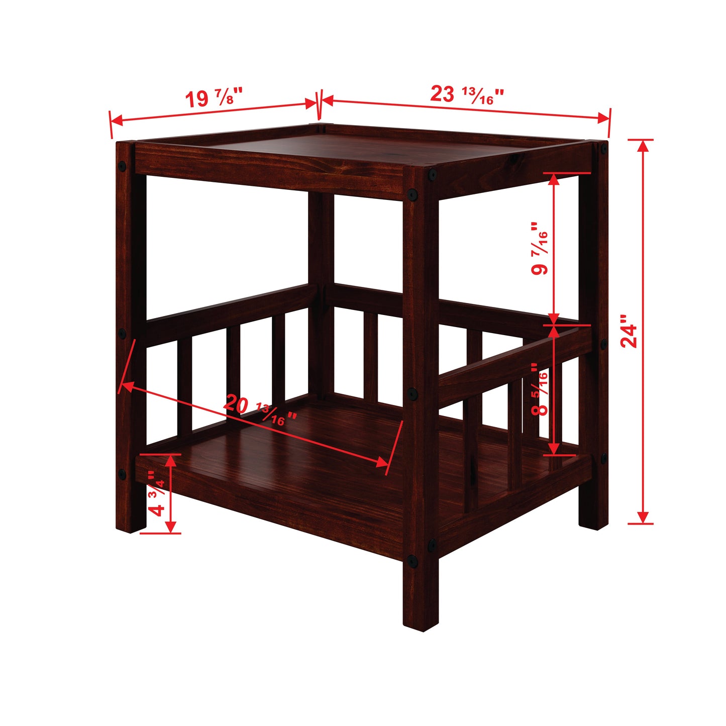 Best Friend Nightstand Pet End Table