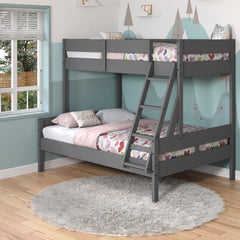 Low Board Panel Twin Over Full Bunkbed