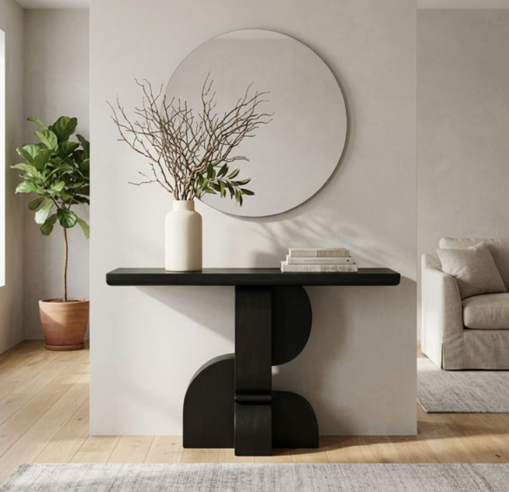 Fallonwick Black Console 48 Inch