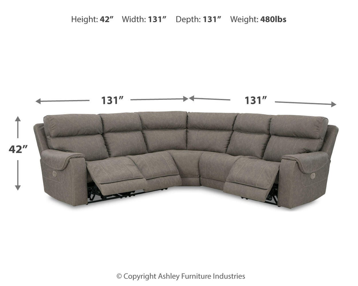 Starbot Power Reclining Sectional