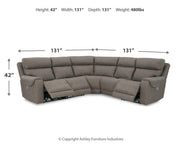 Starbot Power Reclining Sectional