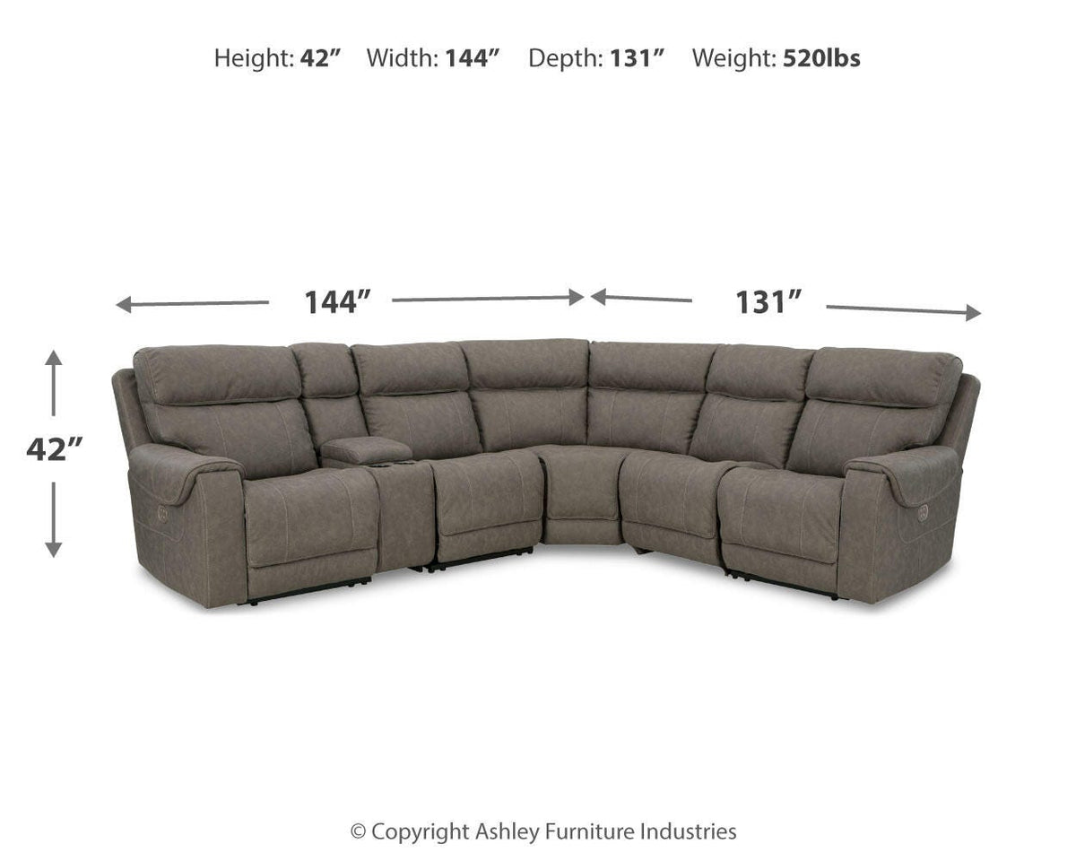 Starbot Power Reclining Sectional