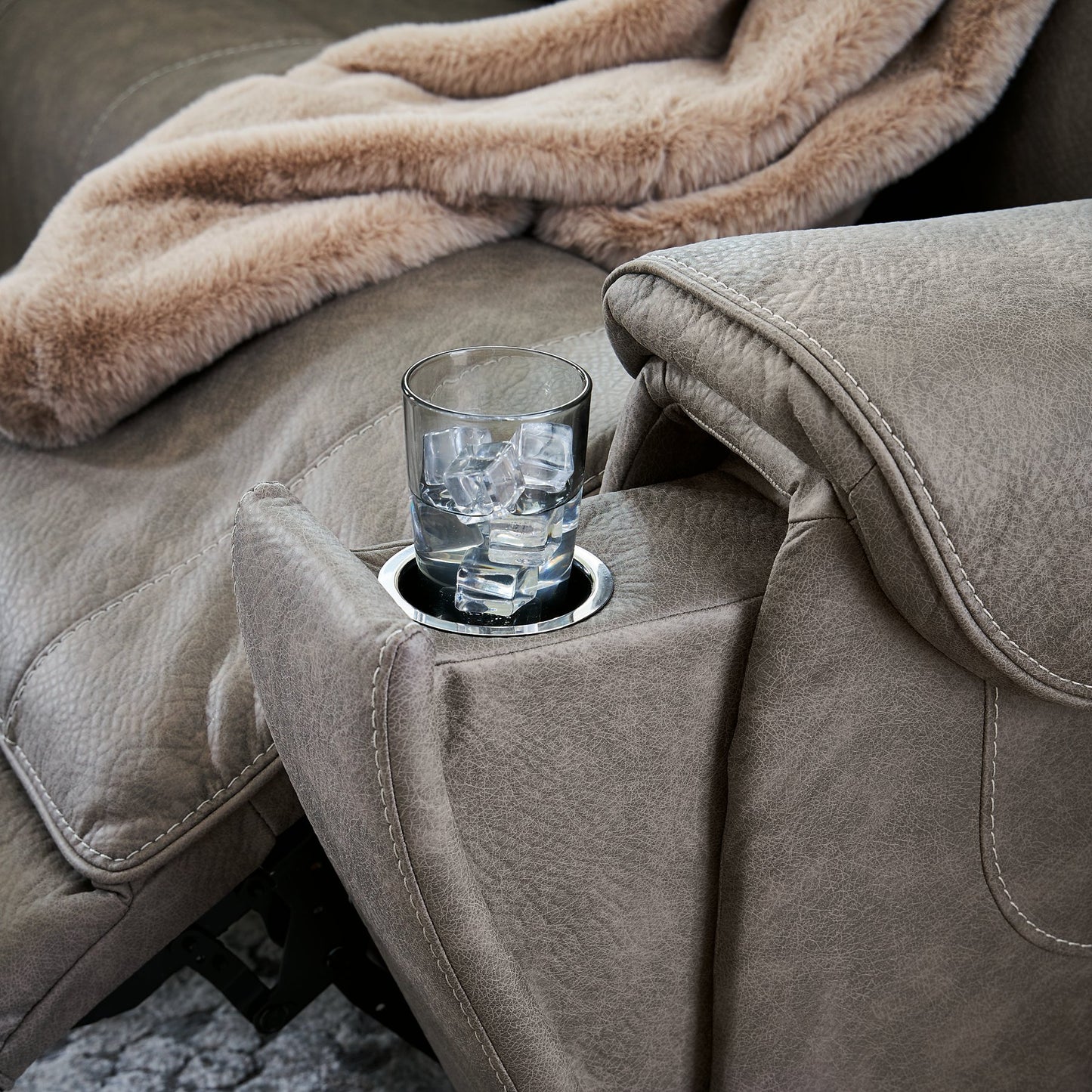 Sofá seccional reclinable eléctrico Starbot