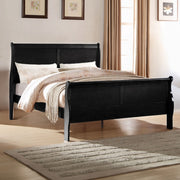 Louis Phillipe Queen 4PC Bedroom Set