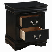 Louis Phillipe Queen 4PC Bedroom Set