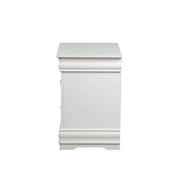 Mesita de noche Louis Philippe de 24" de alto