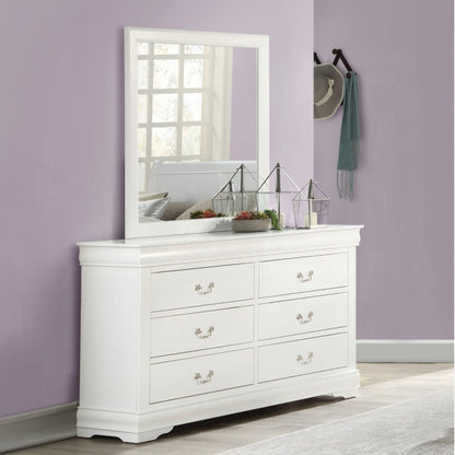 Louis Philippe Queen 4PC Bedroom Set