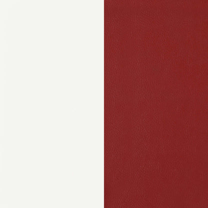 Retro Oval Dining Table Set White and Black