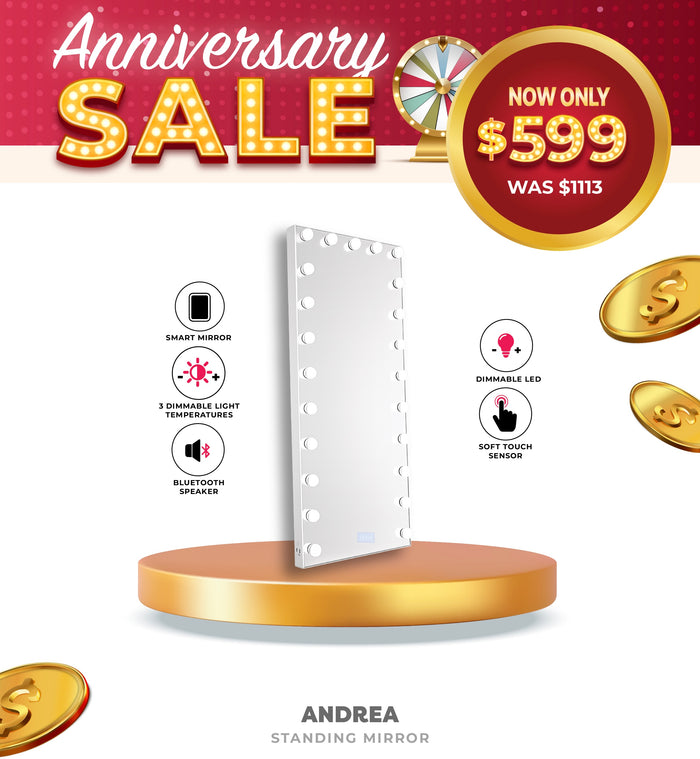 Andrea Standing Floor Mirror