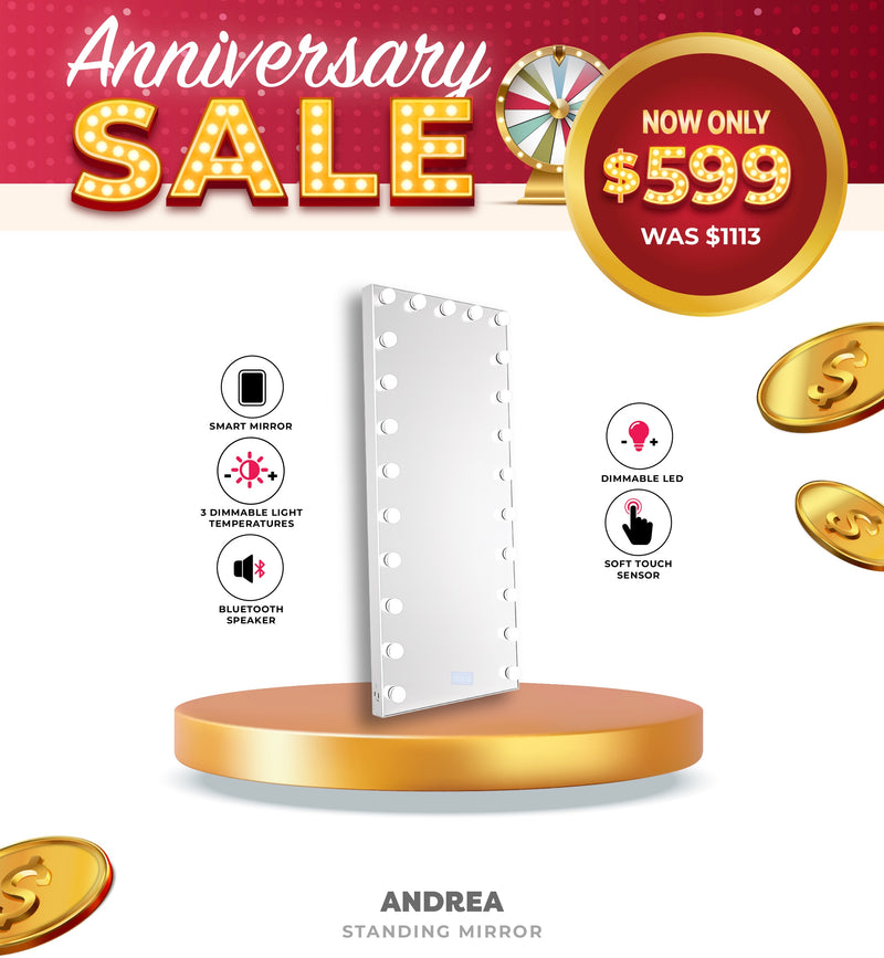 Andrea Standing Floor Mirror