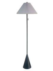 Conical Oasis Metal Floor Lamp