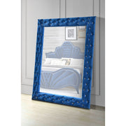 Espejo de piso con acento rectangular Dante de 56'' de largo x 74'' de alto