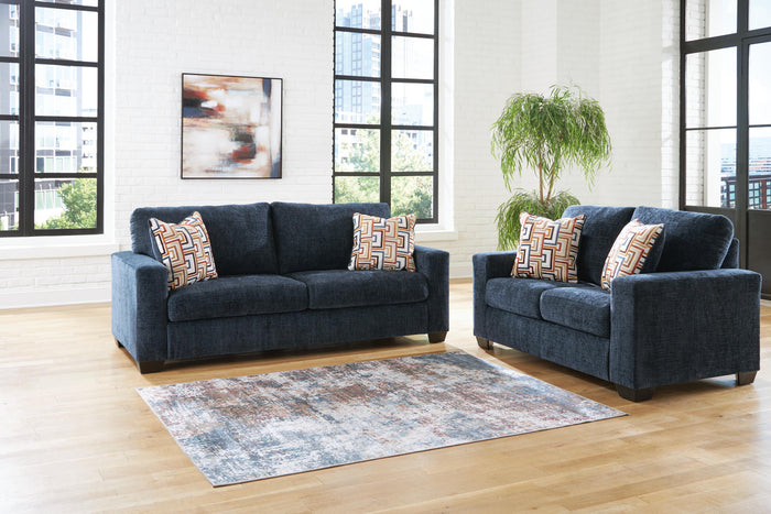 Aviemore 2PC Living Room Set in Ink