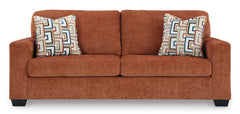 Aviemore Queen Sofa Sleeper Spice Finish