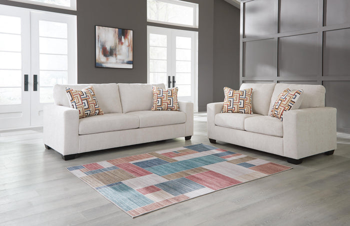 Aviemore 2PC Living Room Set in Stone