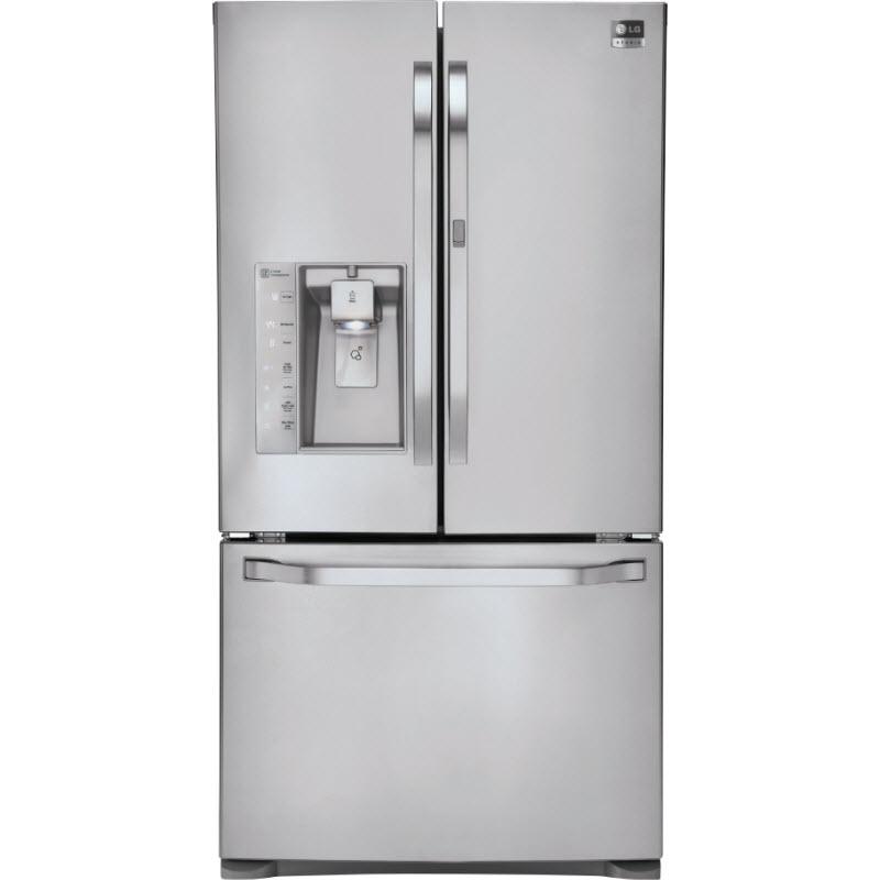  LG STUDIO 36-inch, 24 cu. ft. Counter-Depth French 3-Door Refrigerator with Door-in-Door® LSFD2491ST IMAGE 4