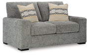 Dunmor Loveseat in Graphite