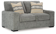 Dunmor Loveseat in Graphite
