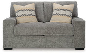 Dunmor Loveseat in Graphite