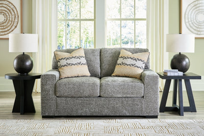 Dunmor Loveseat in Graphite