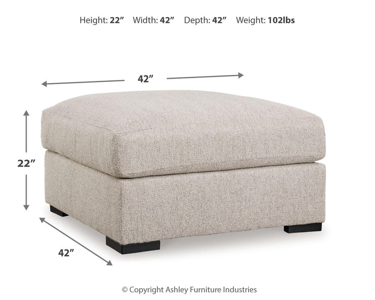 Ballyton Oversized Accent Ottoman