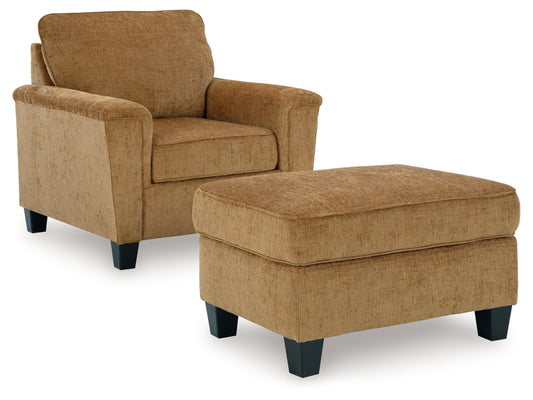 Erinslane Chair and Ottoman