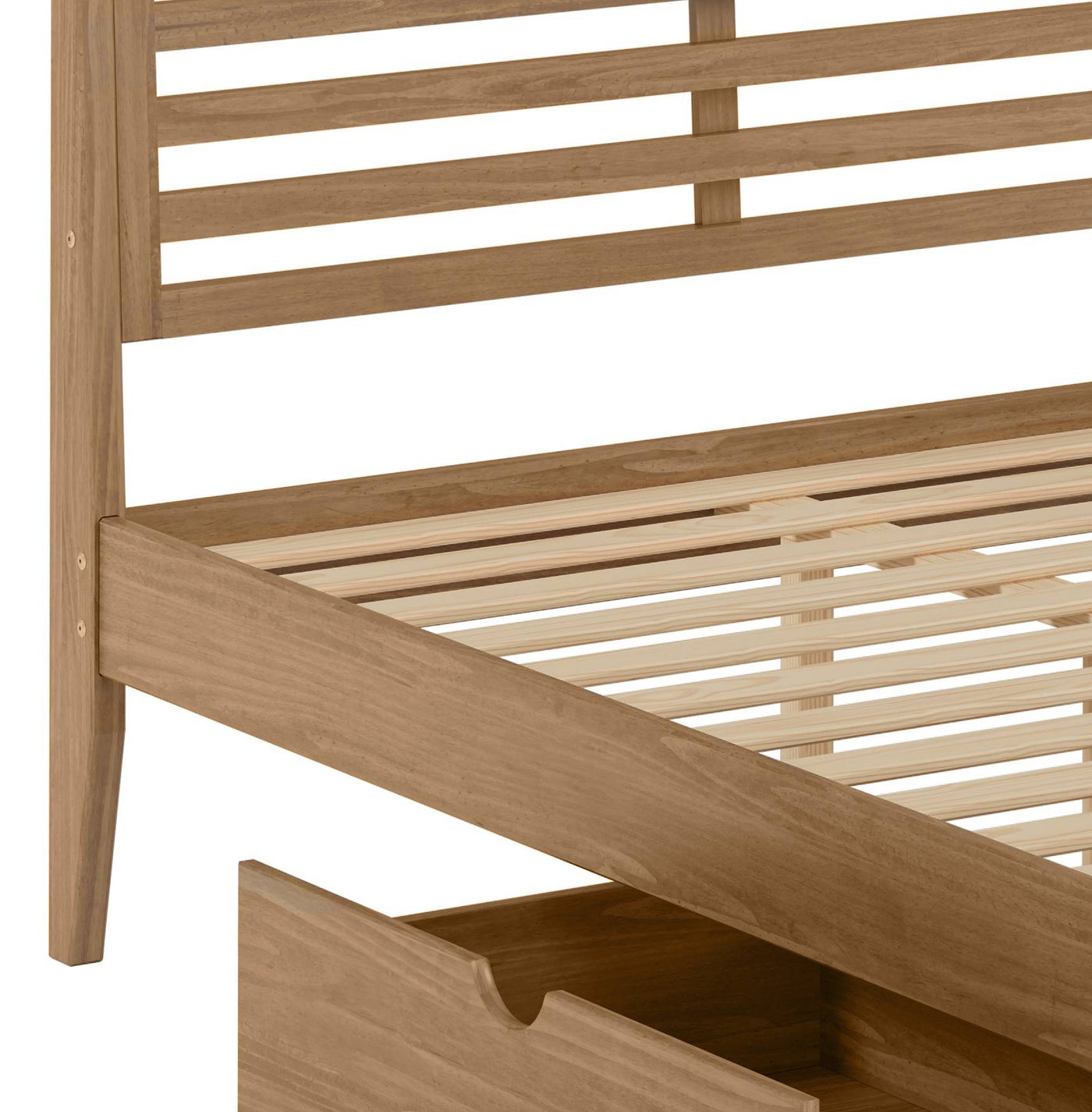 Roan Platform Bed with Dual Underbed Drawers
