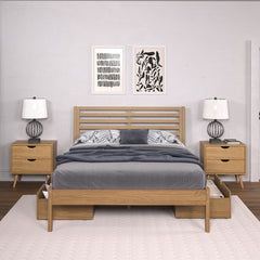 Roan Platform Bed with Dual Underbed Drawers